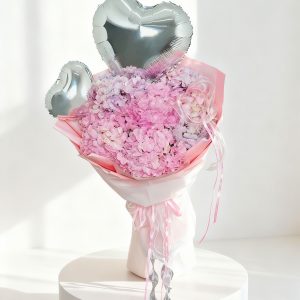 Cẩm tú cầu hồng pastel